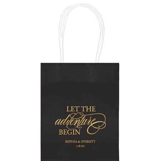 Let the Adventure Begin Mini Twisted Handled Bags